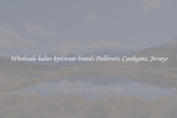 Wholesale ladies knitwear brands Pullovers, Cardigans, Jerseys