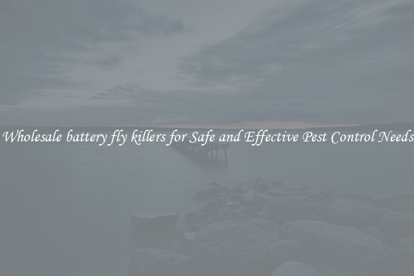 Wholesale battery fly killers for Safe and Effective Pest Control Needs
